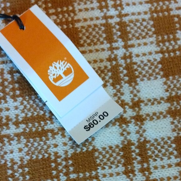 Timberland Plaid Scarf - Picture 4 of 5